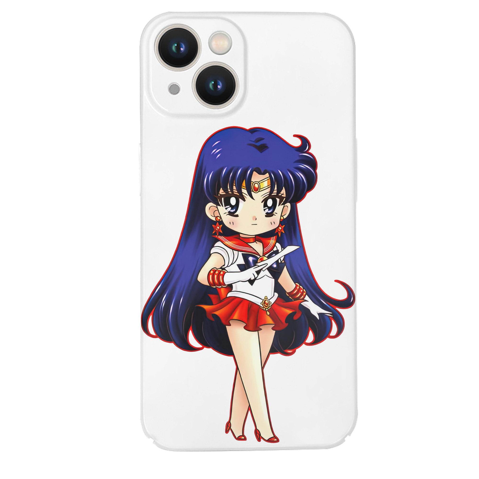 （画像用） 美少女戦士セーラームーン 火野レイ ひの レイ Sailor Moon Hino Rei （セーラーマーズ,Sailor Mars） 【iPhone 14シリーズ対応】ハードケース